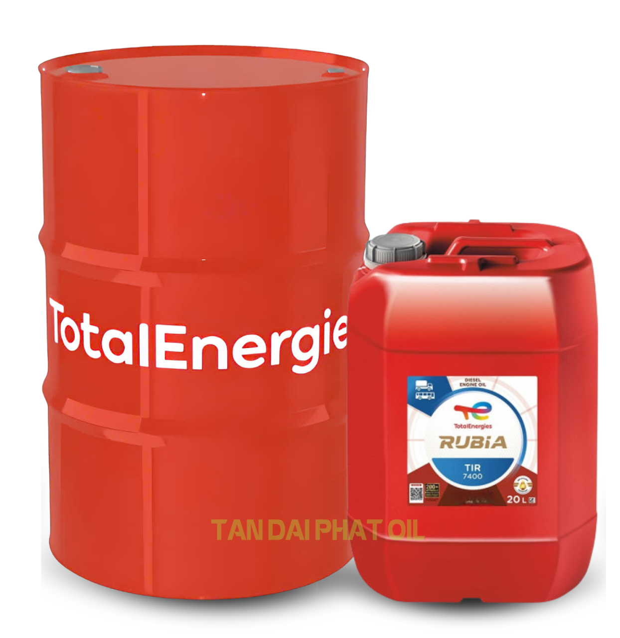 Dầu Động Cơ Total Rubia TIR 7400 15W-40